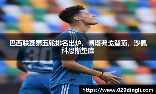 巴西联赛第五轮排名出炉，博塔弗戈登顶，沙佩科恩斯垫底